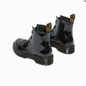 Dr. Marten Sinclair patent leather boots